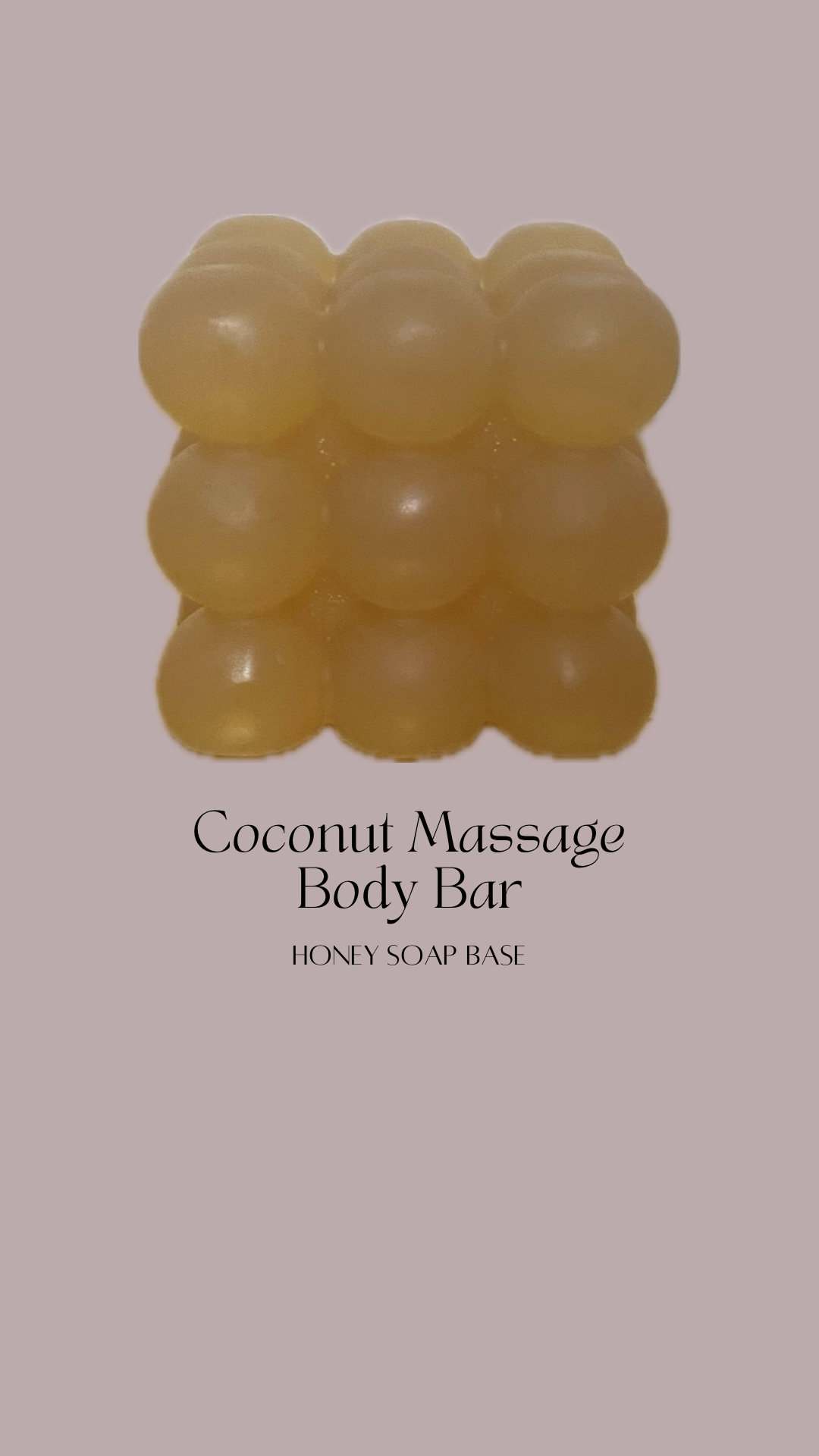 Honey Coconut | Massage Body Bar